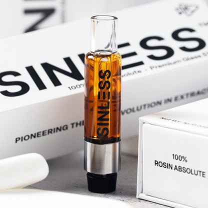 Premium 1G: Glass 510 Rosin Absolute Cart